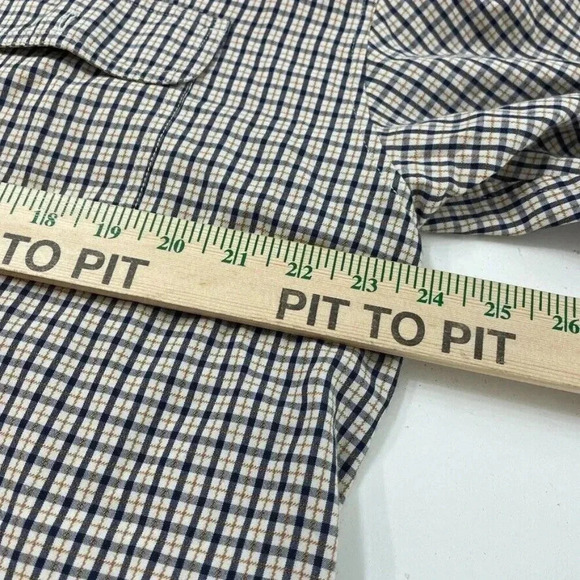 The North Face A5 Series Shirt Long Sleeve Button Down Mens L plaid 0467 - Picture 6 of 7